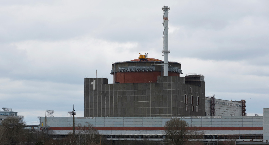 La central nuclear de Zaporiyia, la más grande de Europa. Foto: Reuters.