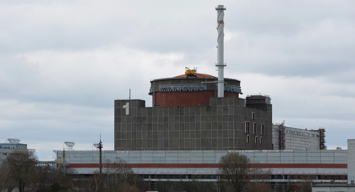 La central nuclear de Zaporiyia, la más grande de Europa. Foto: Reuters.