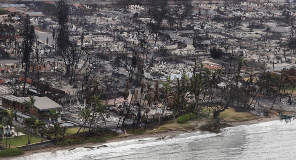 Incendios en Hawai. Foto: Reuters.