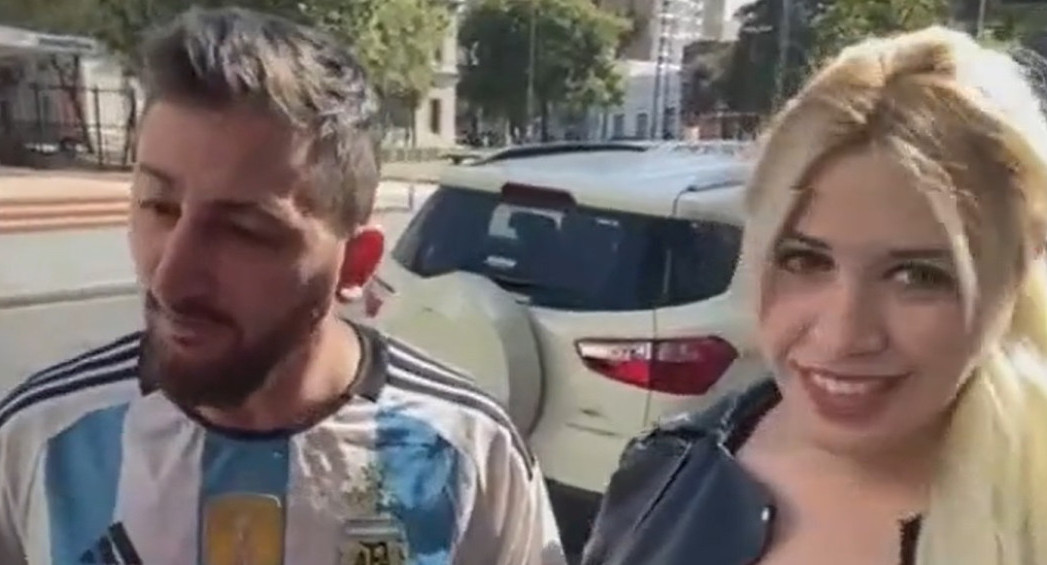 Votaron el "falso Messi" y la "falsa Wanda Nara".