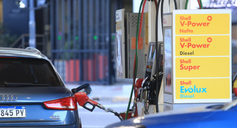 Estación de servicio Shell. Foto: NA.