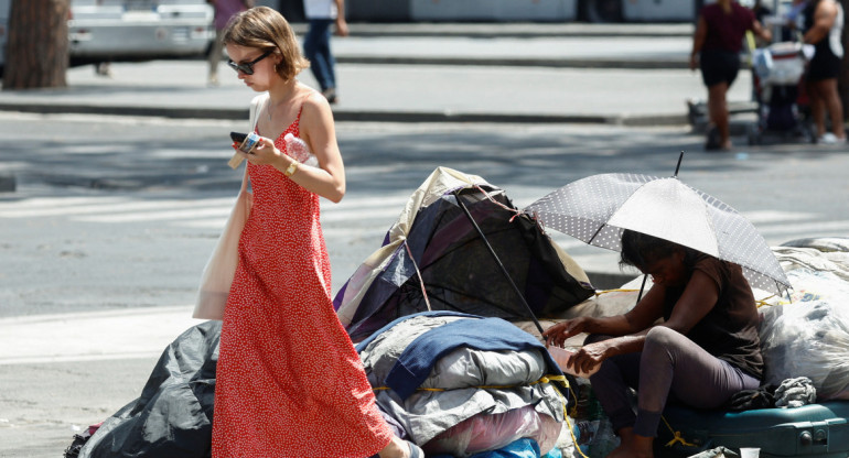 Ola de calor. Foto: Reuters.