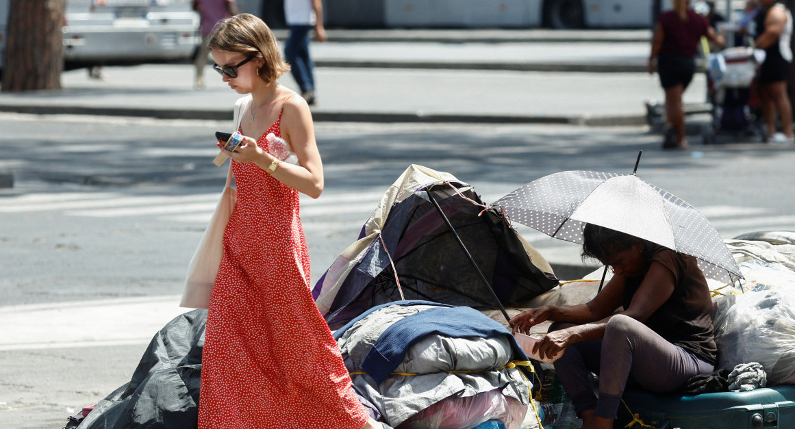 Ola de calor. Foto: Reuters.