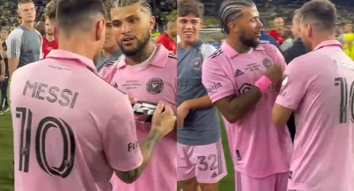 El gran gesto que tuvo Messi con DeAndre Yedlin. Foto: captura video.