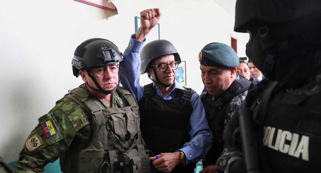 Christian Zurita, elecciones en Ecuador. Foto: Reuters.