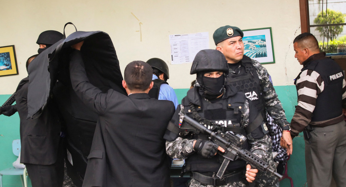 Elecciones en Ecuador. Foto: Reuters.