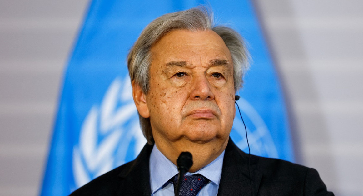 António Guterres, el secretario general de la ONU. Foto: Reuters.