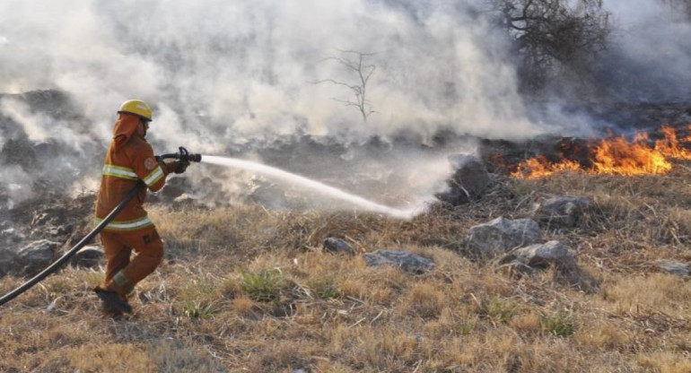 Incendios en Córdoba. Foto: @4PAgenda