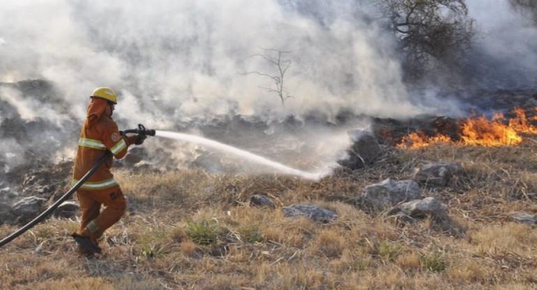 Incendios en Córdoba. Foto: @4PAgenda