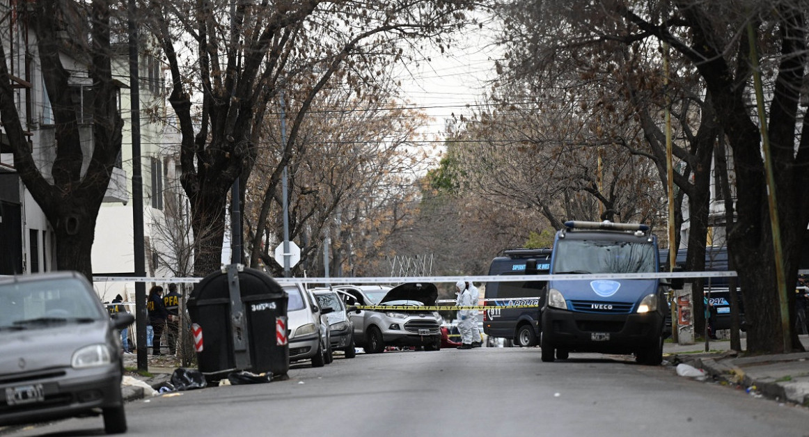 Robo, persecución y tiroteo en La Paternal. Foto: Télam.