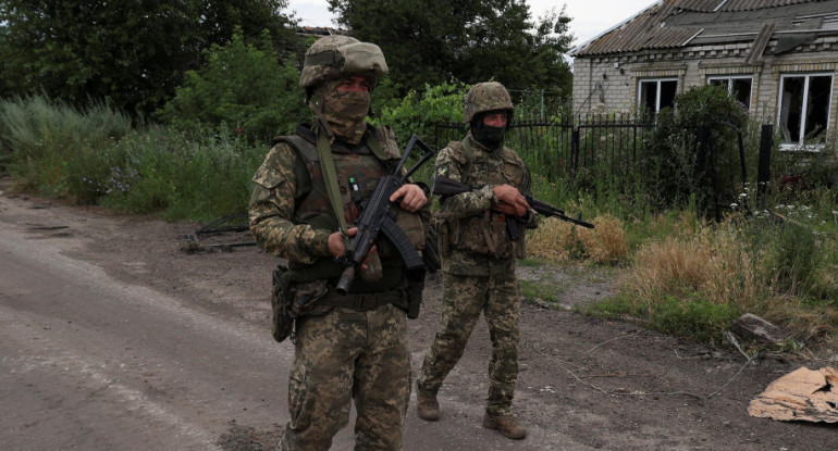 Guerra entre Rusia y Ucrania. Foto: NA.