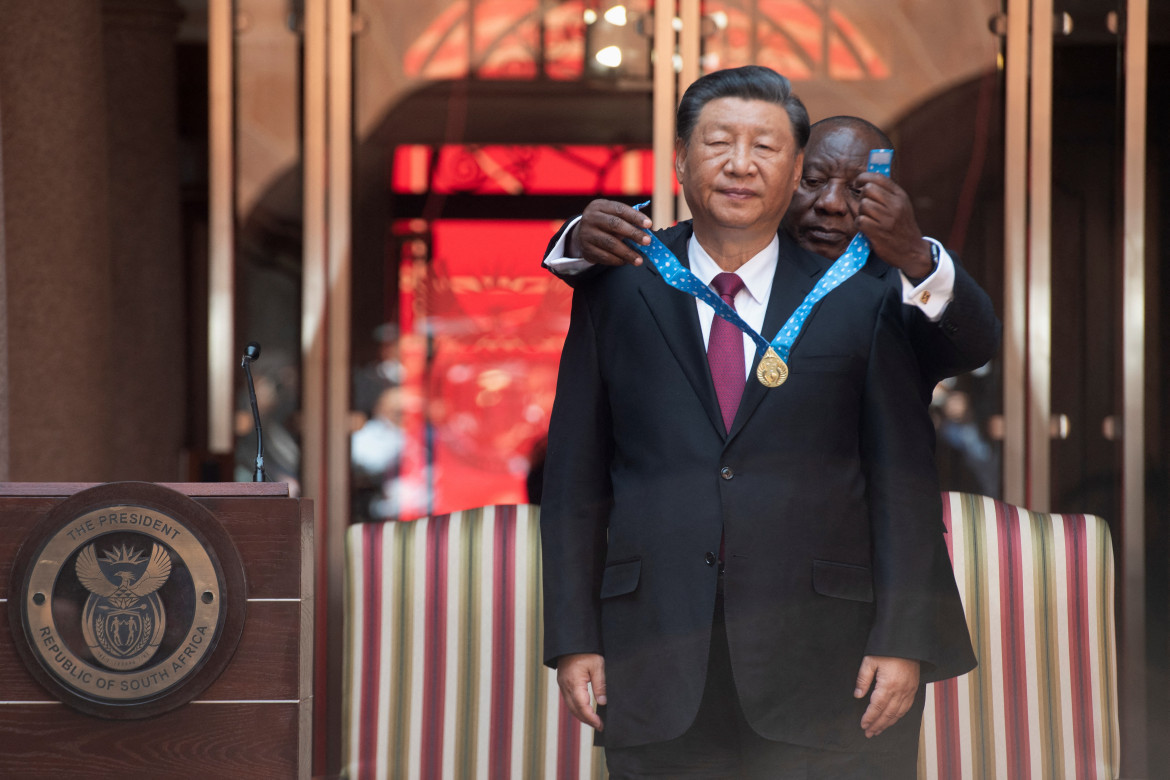 Xi Jinping en la Cumbre de los BRICS. Foto: REUTERS.