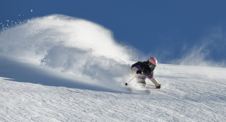 Equipo argentino de nieve recorrió tres montañas de nuestro país. Foto: Prensa.