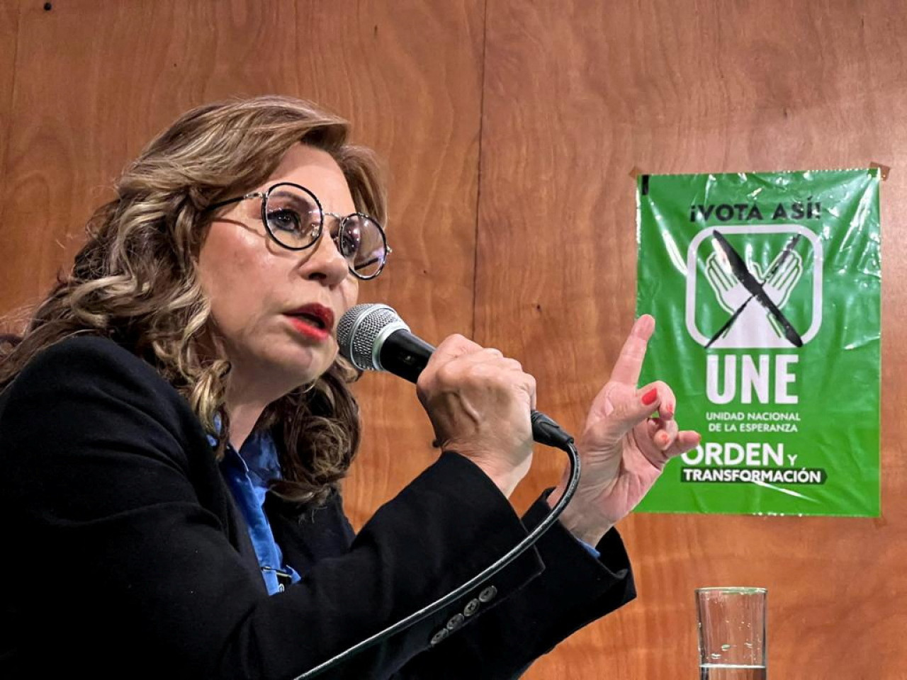 Sandra Torres, elecciones en Guatemala. Foto: Reuters.