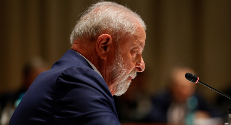 Lula da Silva en la Cumbre de los BRICS. Foto: Reuters.