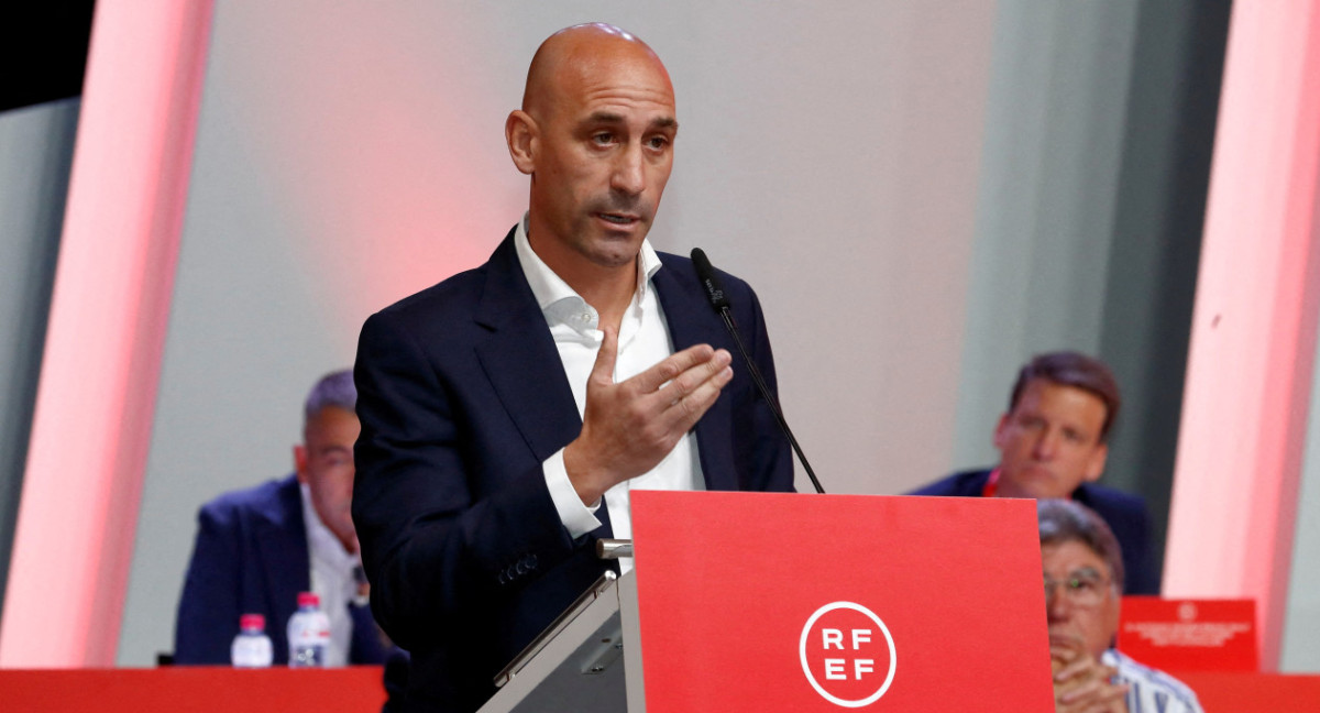 Luis Rubiales. Foto: Reuters.