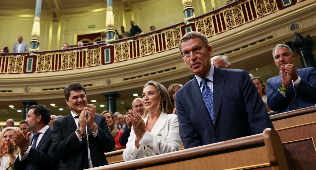 Alberto Núñez Feijóo. Foto: Reuters.