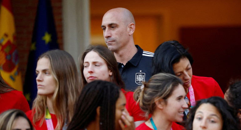 Presidente de la Real Federación Española de Fútbol, Luis Rubiales. Foto: NA.