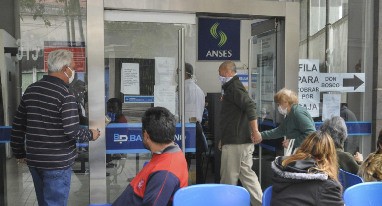 Jubilados, Anses. Foto: NA.