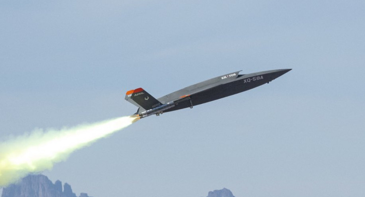 XQ-58A Valkyre. Foto: Twitter.