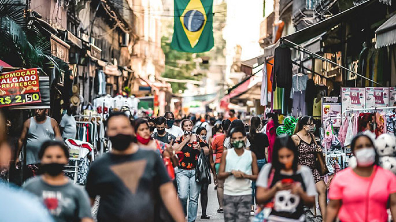 Calles de Brasil.