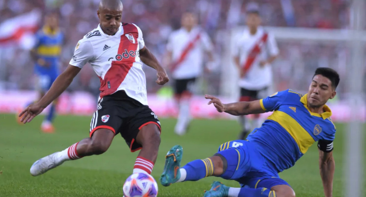 Boca vs River, Superclásico. Foto: Télam