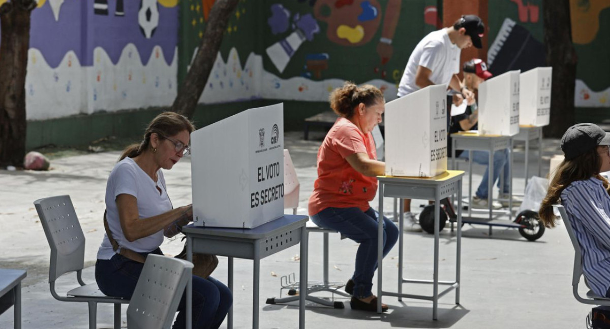 Elecciones en Ecuador. Foto: EFE