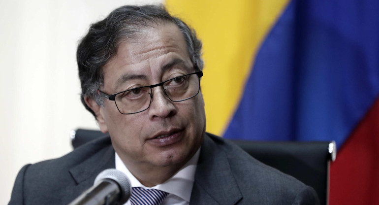 Gustavo Petro, presidente de Colombia. Foto: EFE.