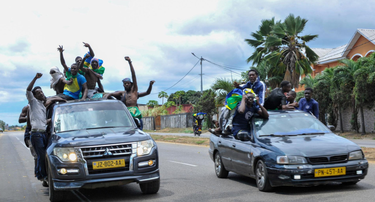 Golpe de Estado en Gabón. Foto: EFE