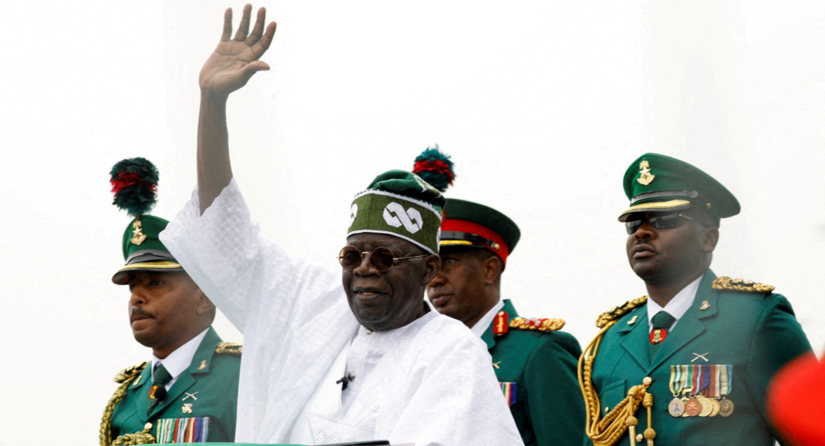 Bola Tinubu, presidente de Nigeria. Foto: Reuters.