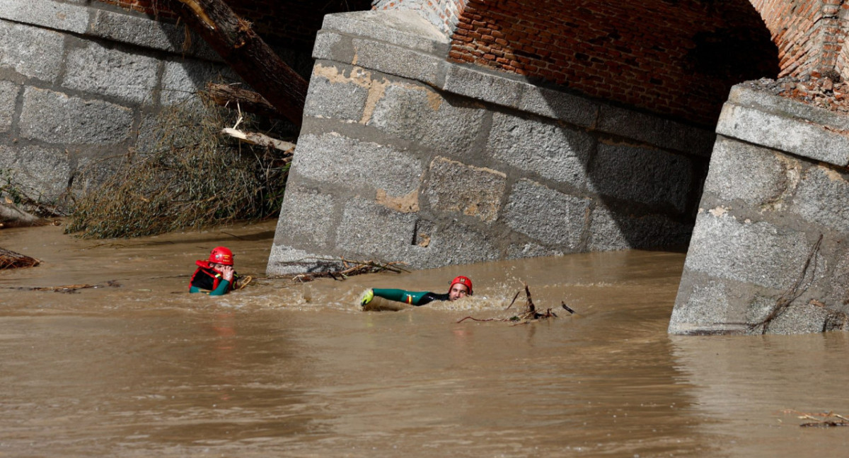 Temporal en España. Foto: EFE.