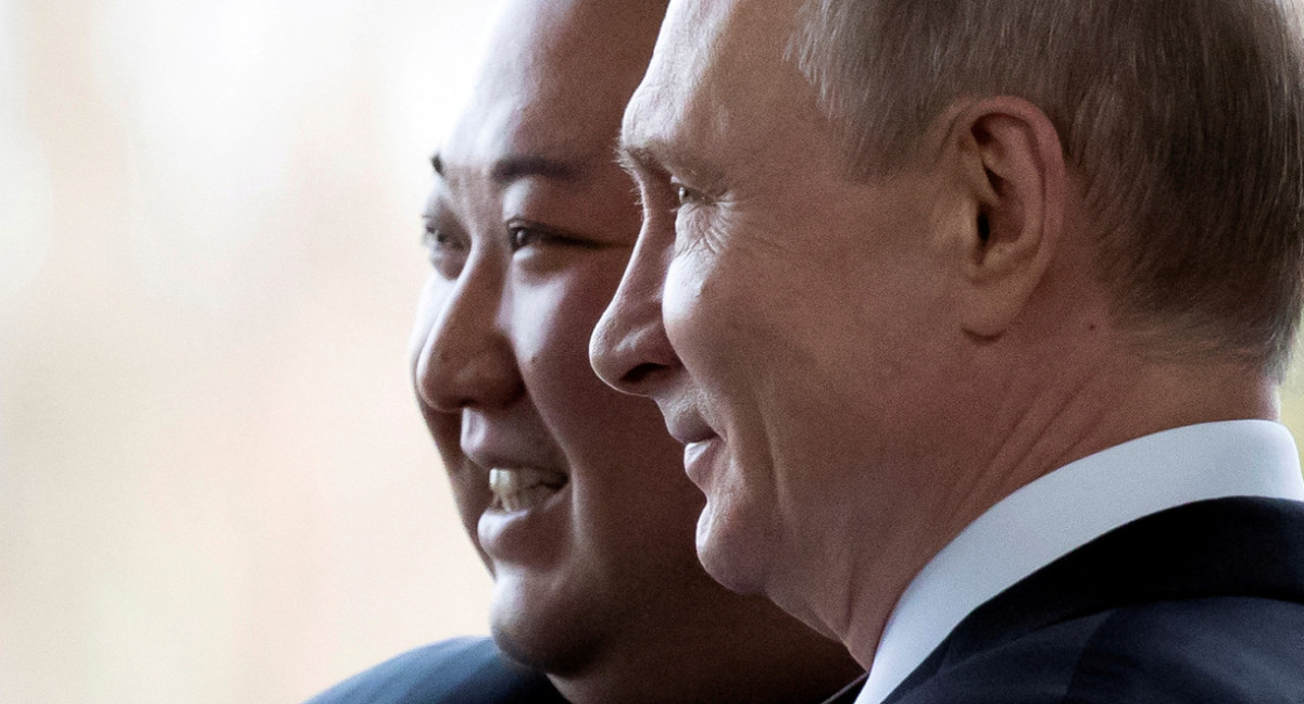 Putin y Kim Jong-Un. Foto: Reuters.