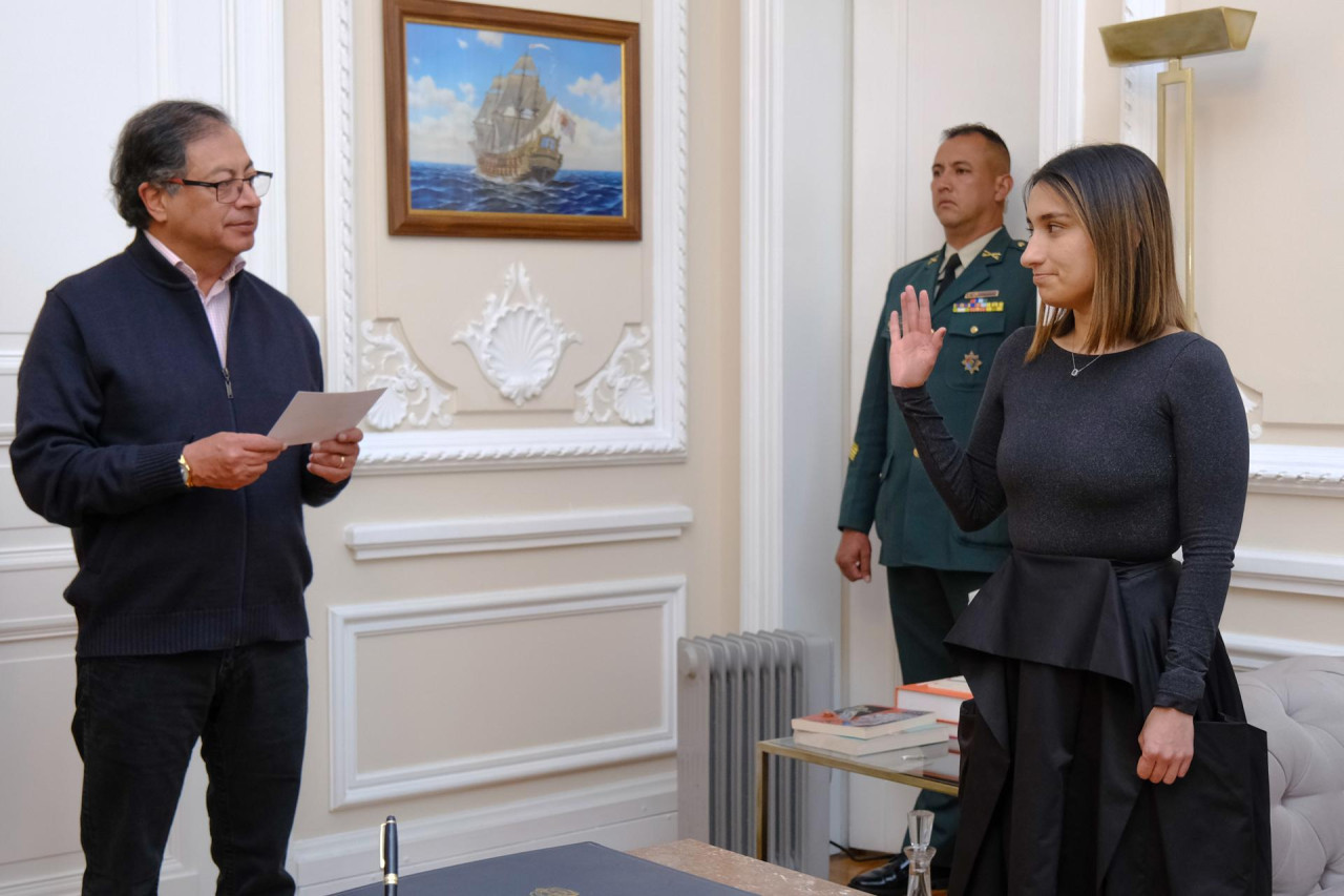 Laura Sarabia asumió como directora del Departamento de Prosperidad Social (DPS). Foto: EFE.