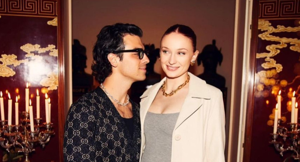 Sophie Turner y Joe Jonas. Foto Instagram.