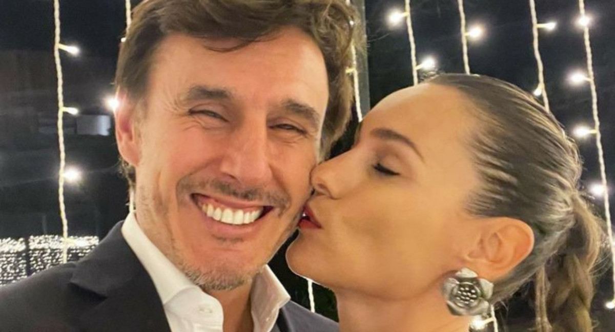 Pampita y Roberto García Moritán. Foto: Instagram.