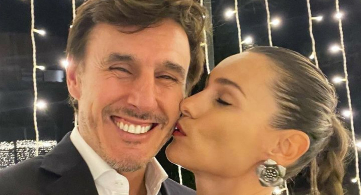 Pampita y Roberto García Moritán. Foto: Instagram.