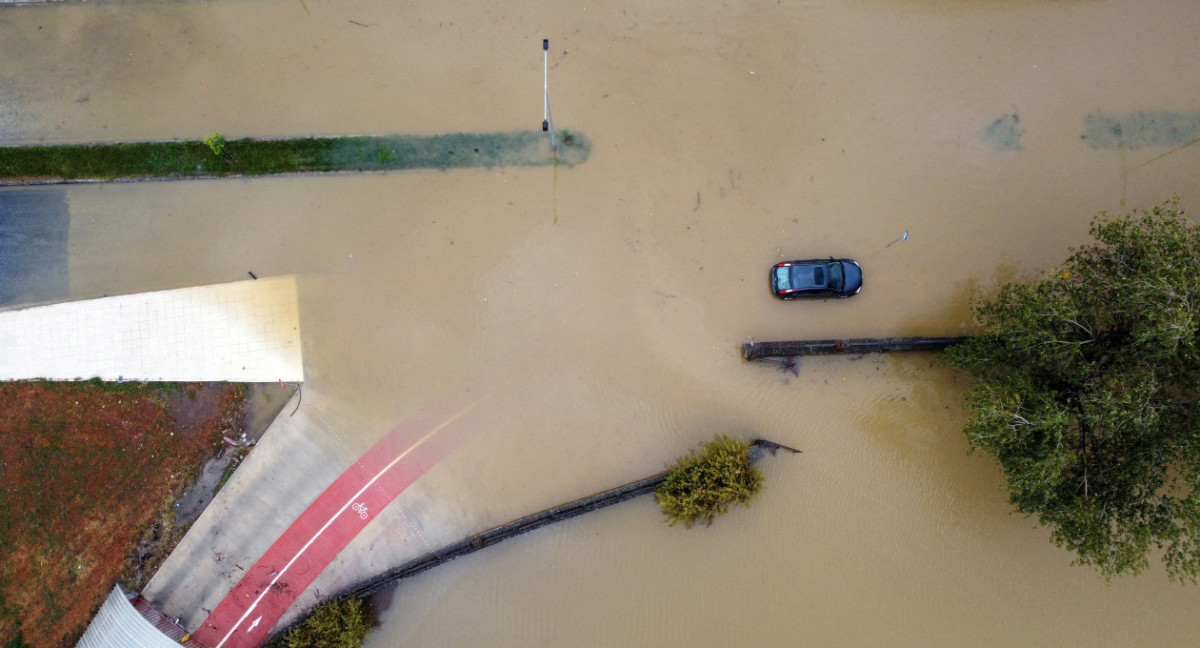 Inundaciones en Grecia. Foto: Reuters