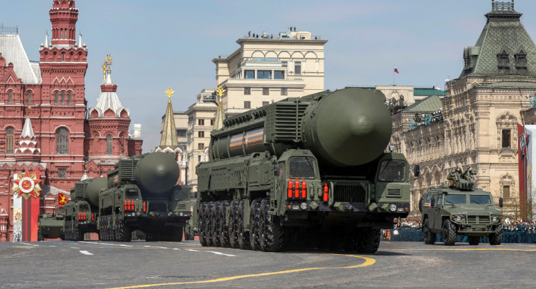 Armamento nuclear ruso. Foto: Reuters