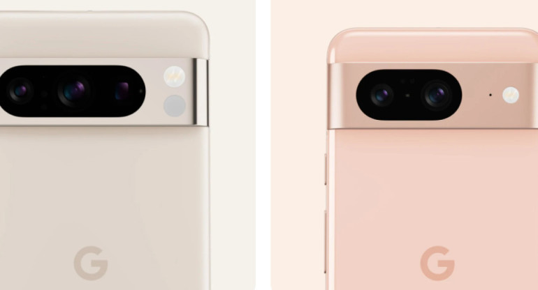 Pixel 8 y Pixel 8 Pro. Foto: Google.