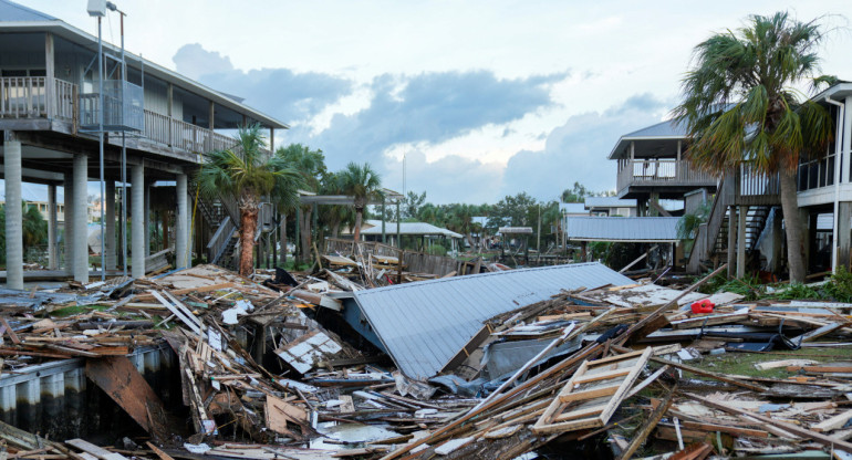 Huracán Idalia, Estados Unidos. Foto: Reuters