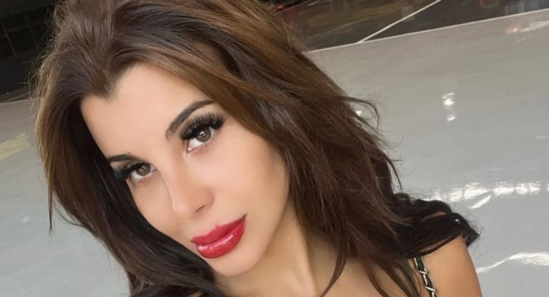 Charlotte Caniggia envuelta en una nueva polémica interna familiar. Foto: Instagram @chcaniggia_n.