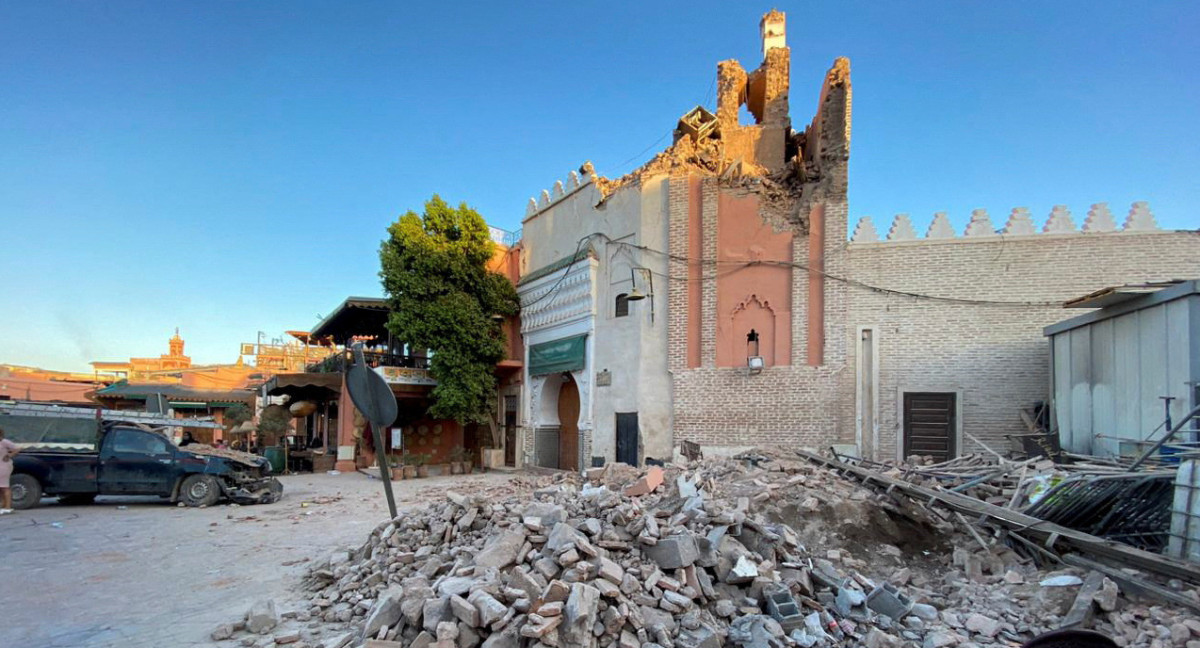 Terremoto en Marruecos. Foto: Reuters.