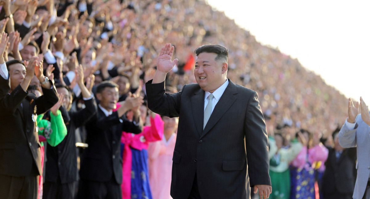 75 aniversario de Corea del Norte. Foto: Reuters.