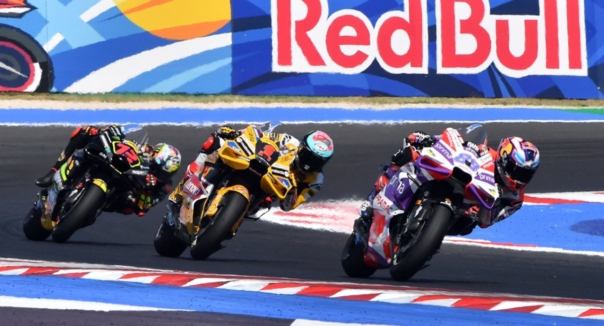 Jorge Martin se quedó con el Gran Premio de San Marino. Foto: Reuters.