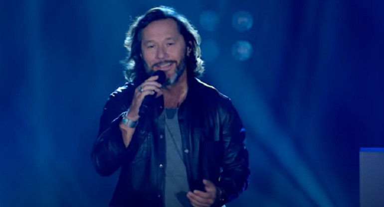 Diego Torres en La Voz Uruguay. Foto: captura.