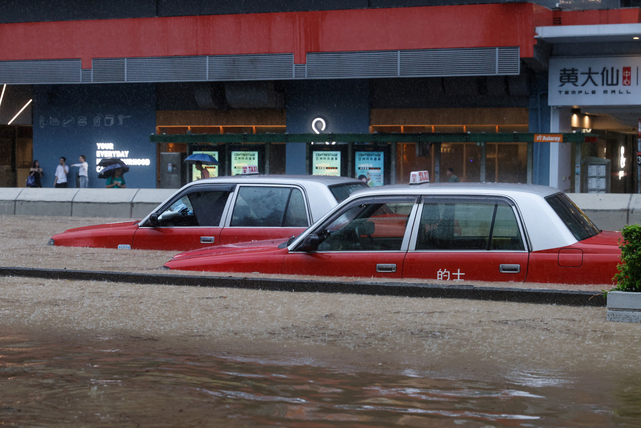 Inundaciones en China. Foto: Reuters.