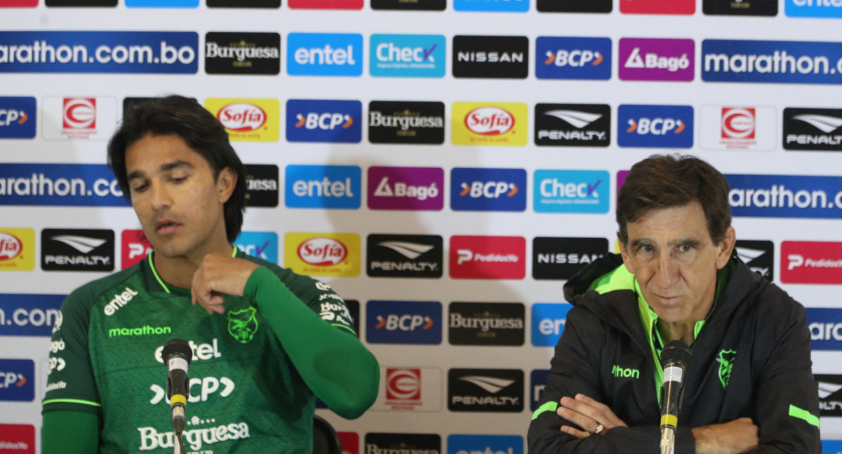 Martins Moreno en conferencia de prensa. Foto: EFE