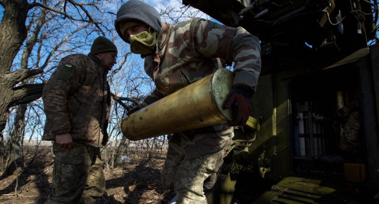 Guerra en Ucrania. Foto: Reuters