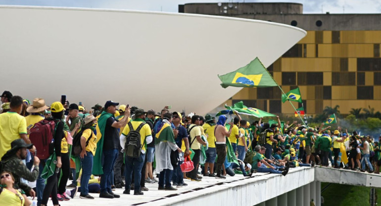 Intento de golpe de Estado en Brasil. Foto: EFE