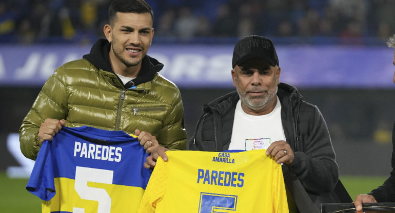 Leandro Paredes, Boca. Foto: NA